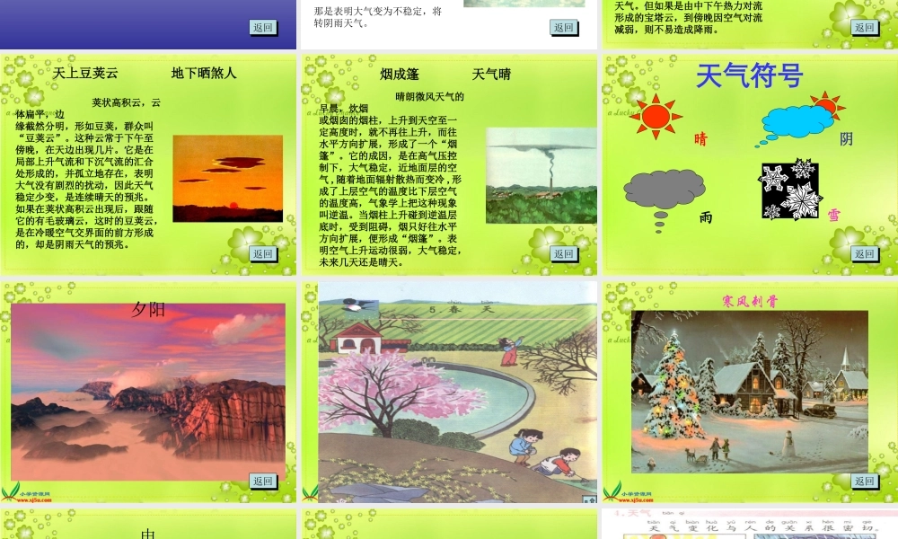 冀教小学科学四下册《2多样的天气 》PPT课件 (1).ppt