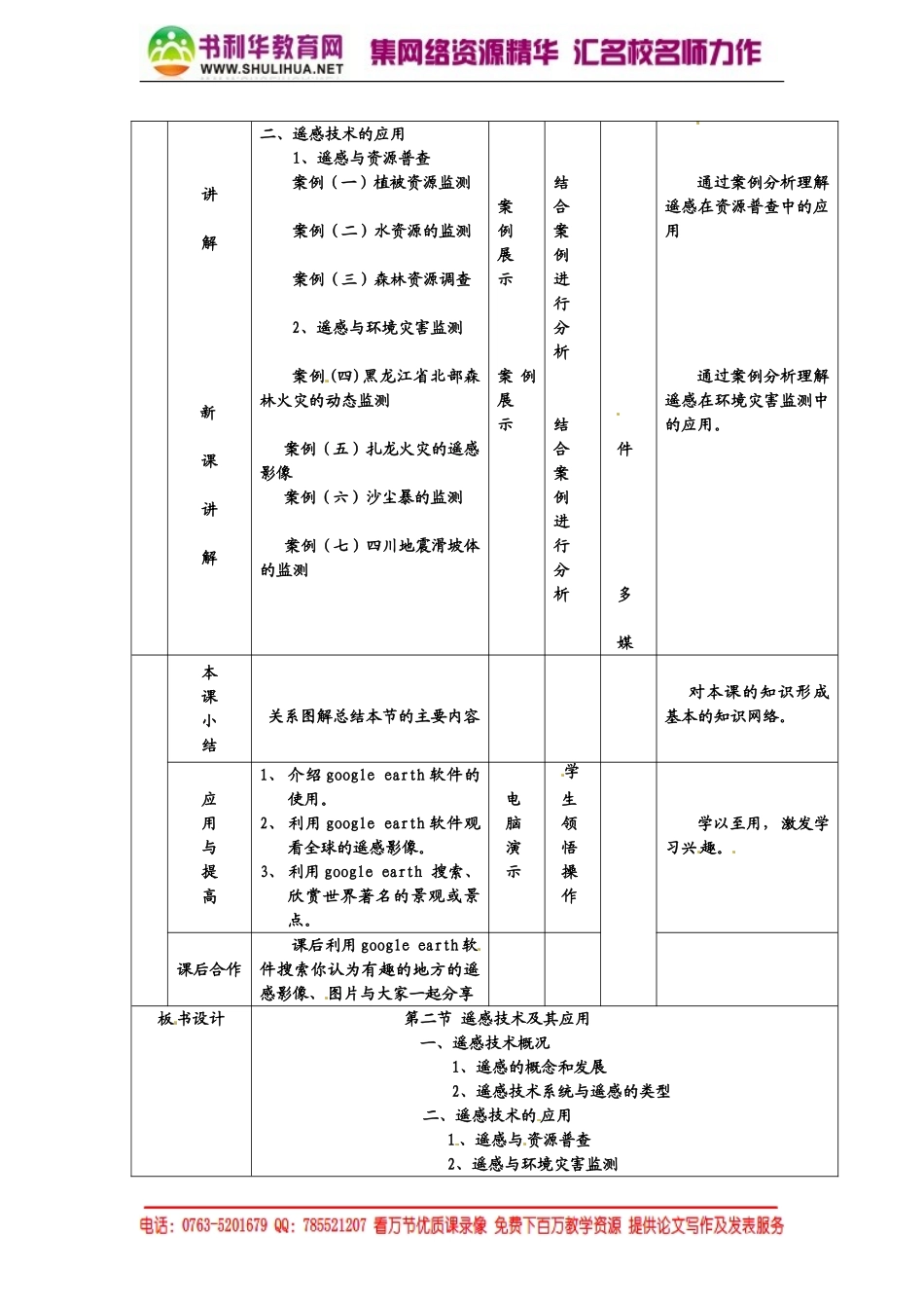 【湘教版】高中地理必修三《3-2遥感技术及其应用 》教案.doc_第2页