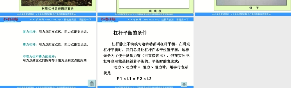 教科小学科学六上《1.2、杠杆的科学》PPT课件(2)【加微信公众号 jiaoxuewuyou 九折优惠 qq 1119139686】.ppt