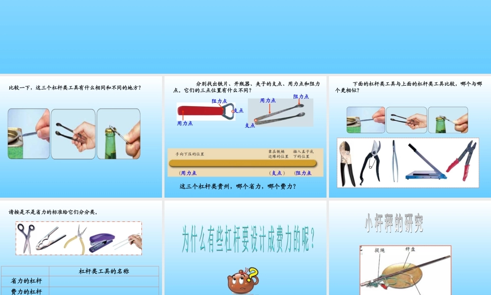 教科小学科学六上《1.3、杠杆类工具的研究》PPT课件(9)【加微信公众号 jiaoxuewuyou 九折优惠 qq 1119139686】.ppt