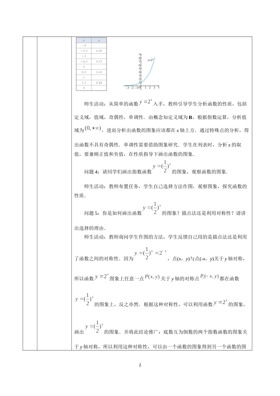 课时3184_4.2.2指数函数的图象和性质-4.2.2指数函数的图象和性质【公众号dc008免费分享】.docx_第2页