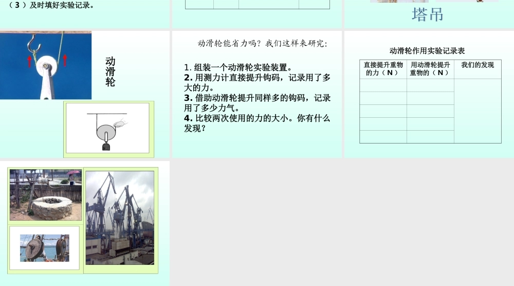教科小学科学六上《1.5、定滑轮和动滑轮》PPT课件(4)【加微信公众号 jiaoxuewuyou 九折优惠 qq 1119139686】.ppt