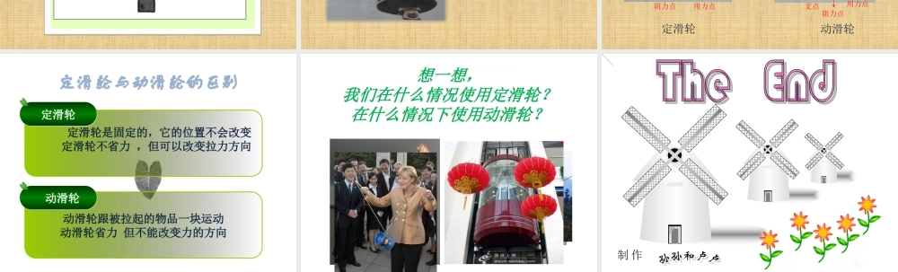 教科小学科学六上《1.5、定滑轮和动滑轮》PPT课件(10)【加微信公众号 jiaoxuewuyou 九折优惠 qq 1119139686】.ppt