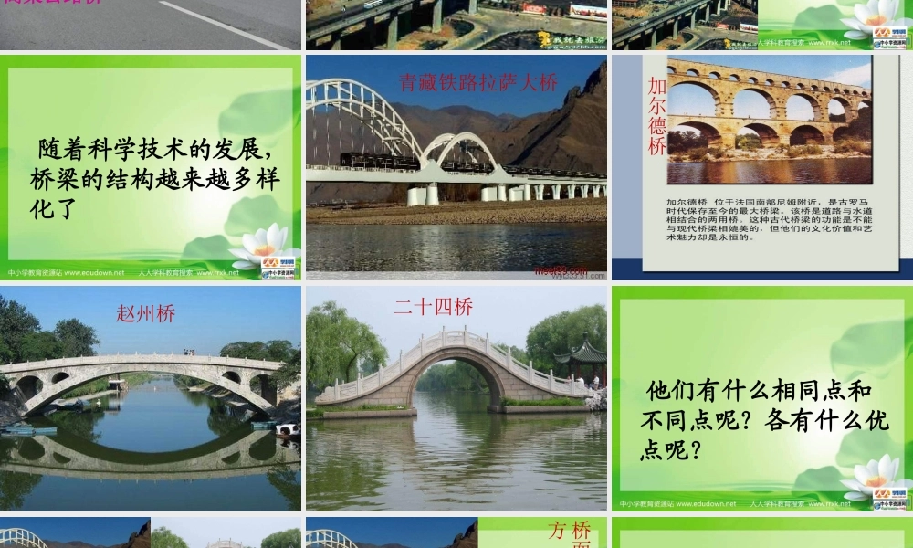 教科小学科学六上《2.7、桥的形状和结构》PPT课件(3)【加微信公众号 jiaoxuewuyou 九折优惠 qq 1119139686】.ppt