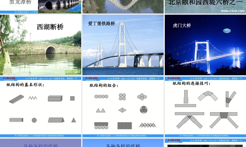 教科小学科学六上《2.8、用纸造一座“桥”》PPT课件(2)【加微信公众号 jiaoxuewuyou 九折优惠 qq 1119139686】.ppt