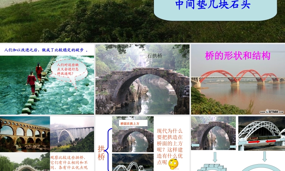 教科小学科学六上《2.7、桥的形状和结构》PPT课件(6)【加微信公众号 jiaoxuewuyou 九折优惠 qq 1119139686】.ppt