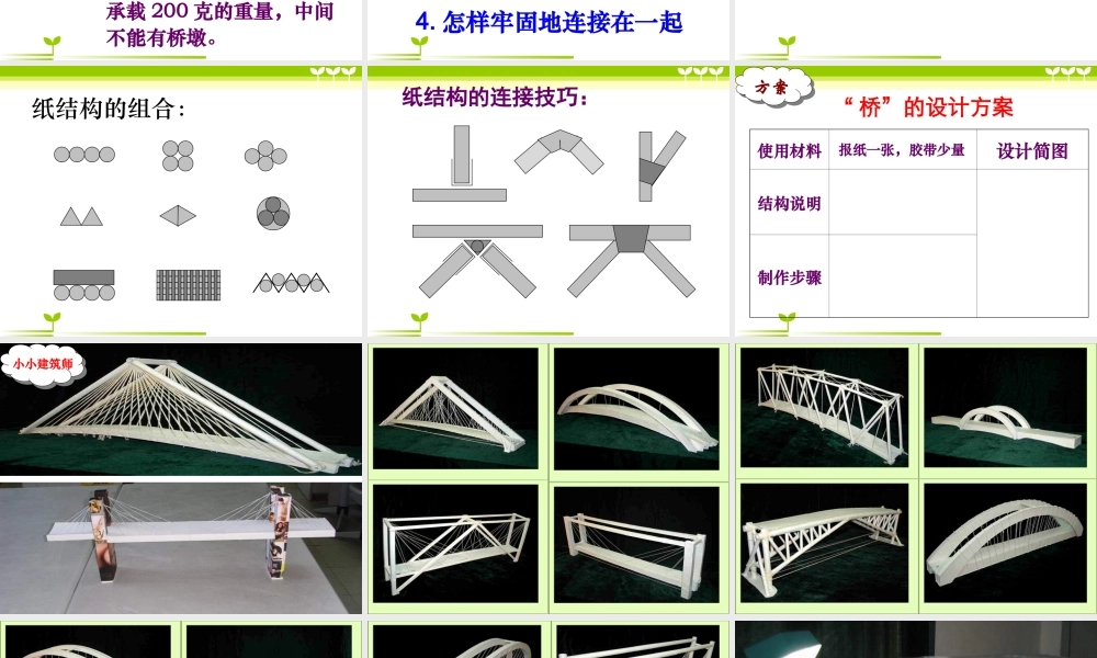 教科小学科学六上《2.8、用纸造一座“桥”》PPT课件(8)【加微信公众号 jiaoxuewuyou 九折优惠 qq 1119139686】.ppt