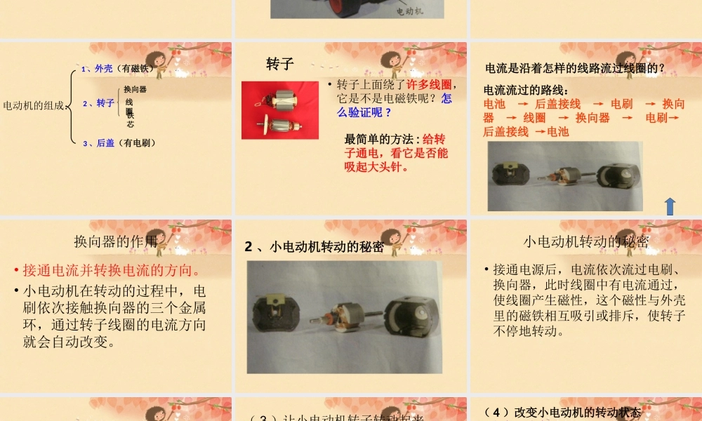 教科小学科学六上《3.5、神奇的小电动机》PPT课件(1)【加微信公众号 jiaoxuewuyou 九折优惠 qq 1119139686】.ppt