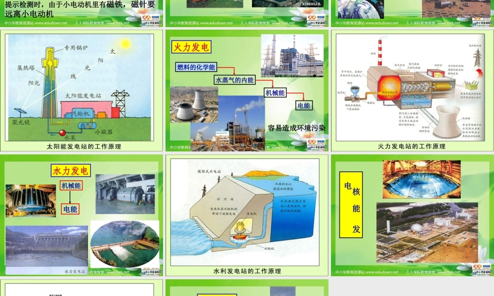 教科小学科学六上《3.7、电能从哪里来》PPT课件(2)【加微信公众号 jiaoxuewuyou 九折优惠 qq 1119139686】.ppt