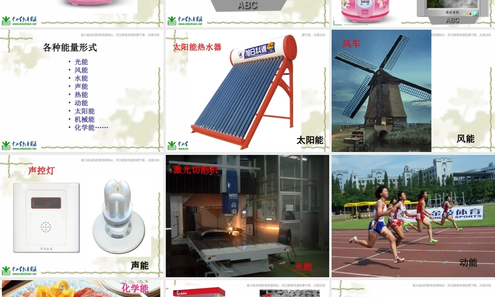 教科小学科学六上《3.6、电能和能量》PPT课件(5)【加微信公众号 jiaoxuewuyou 九折优惠 qq 1119139686】.ppt