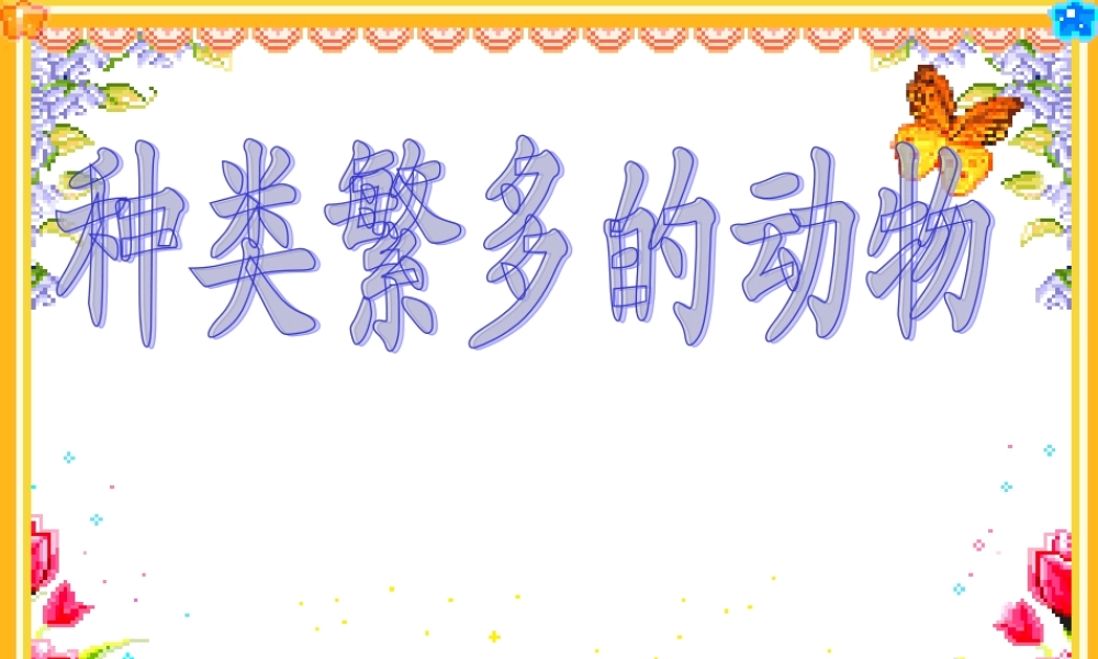 教科小学科学六上《4.4、种类繁多的动物》PPT课件(5)【加微信公众号 jiaoxuewuyou 九折优惠 qq 1119139686】.ppt