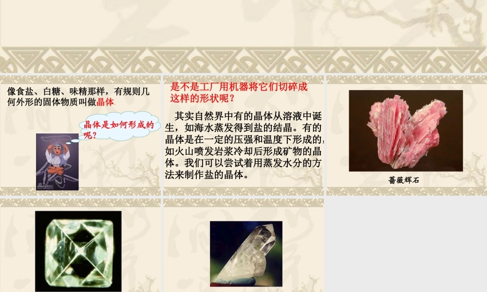 教科小学科学六下《1.3、放大镜下的晶体》PPT课件(1)【加微信公众号 jiaoxuewuyou 九折优惠 qq 1119139686】.ppt