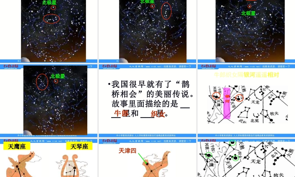 教科小学科学六下《3.7、在星空中（二）》PPT课件[加微信jiaoxue5you 九折优惠]【加微信公众号 jiaoxuewuyou 九折优惠 qq 1119139686】.ppt