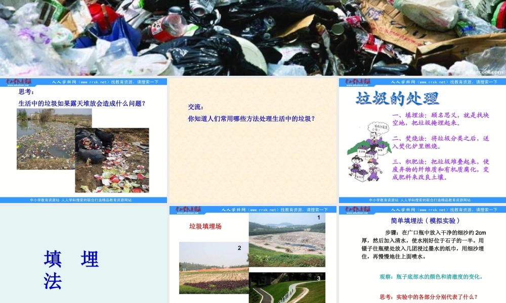 教科小学科学六下《4.2、垃圾的处理》PPT课件(2)【加微信公众号 jiaoxuewuyou 九折优惠 qq 1119139686】.ppt
