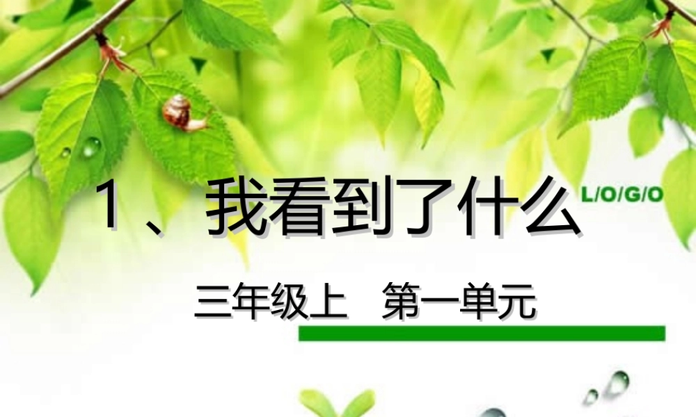 教科小学科学三上《1.1.我看到了什么》PPT课件(1)【加微信公众号 jiaoxuewuyou 九折优惠 qq 1119139686】.ppt