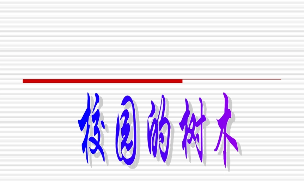 教科小学科学三上《1.2、校园的树木》PPT课件(16)【加微信公众号 jiaoxuewuyou 九折优惠 qq 1119139686】.ppt