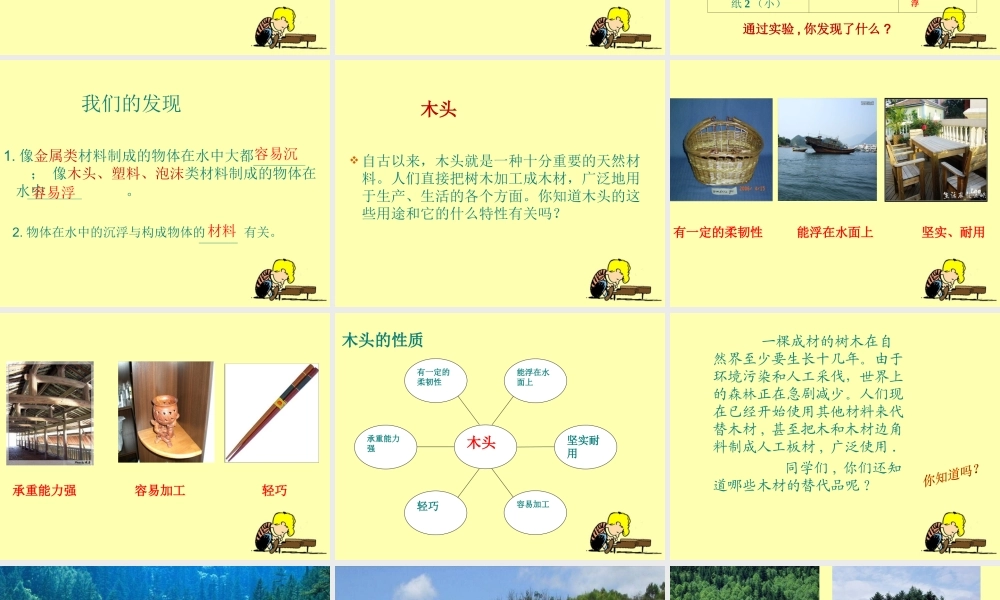 教科小学科学三上《3.5、材料在水中的沉浮》PPT课件(4)【加微信公众号 jiaoxuewuyou 九折优惠 qq 1119139686】.ppt