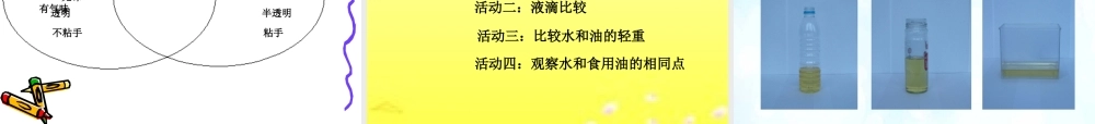 教科小学科学三上《4.2、水和食用油的比较》PPT课件(10)【加微信公众号 jiaoxuewuyou 九折优惠 qq 1119139686】.ppt