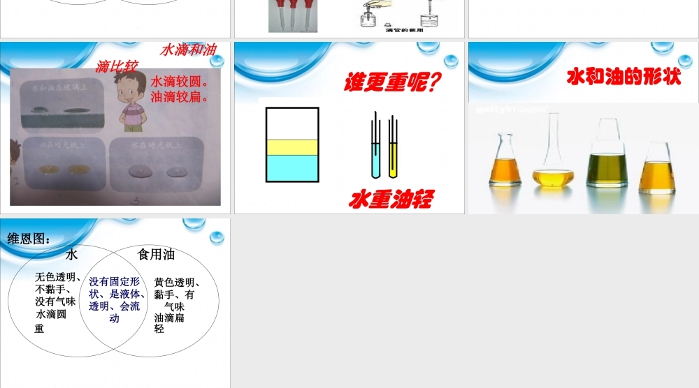 教科小学科学三上《4.2、水和食用油的比较》PPT课件(11)【加微信公众号 jiaoxuewuyou 九折优惠 qq 1119139686】.ppt