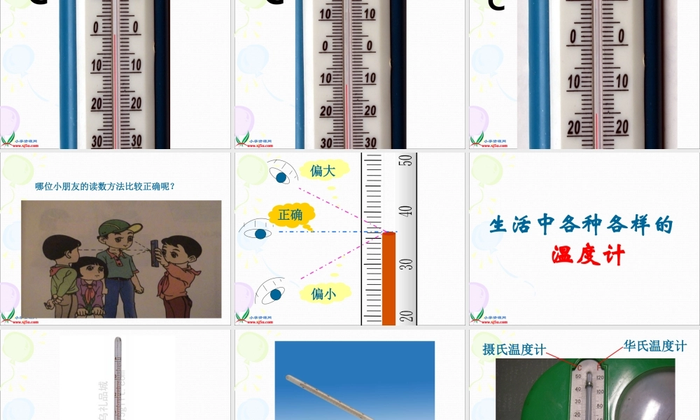 教科小学科学三下《3.1.温度和温度计》PPT课件(7)【加微信公众号 jiaoxuewuyou 九折优惠 qq 1119139686】.ppt