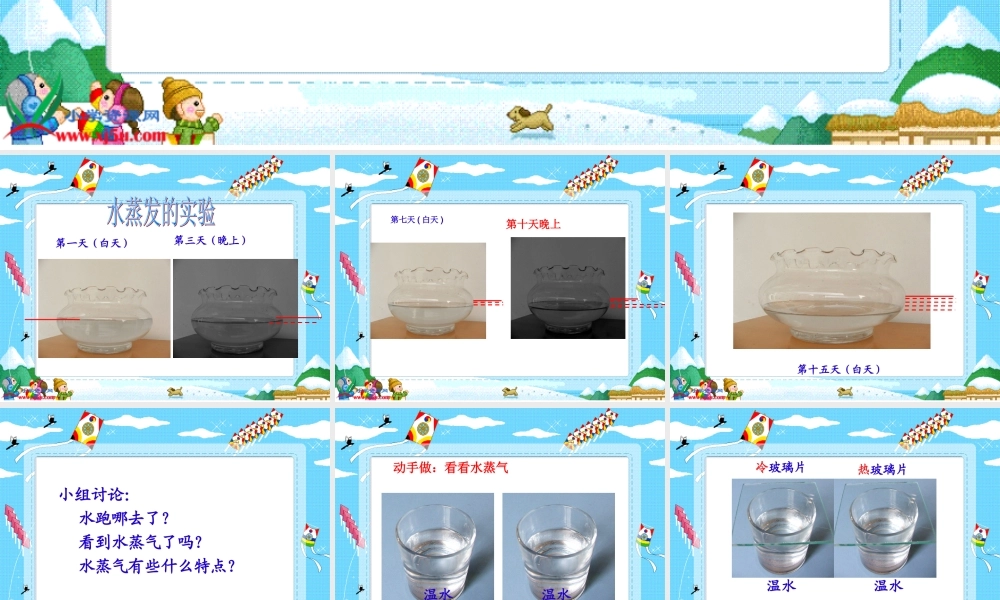 教科小学科学三下《3.6.水和水蒸气》PPT课件(5)【加微信公众号 jiaoxuewuyou 九折优惠 qq 1119139686】.ppt