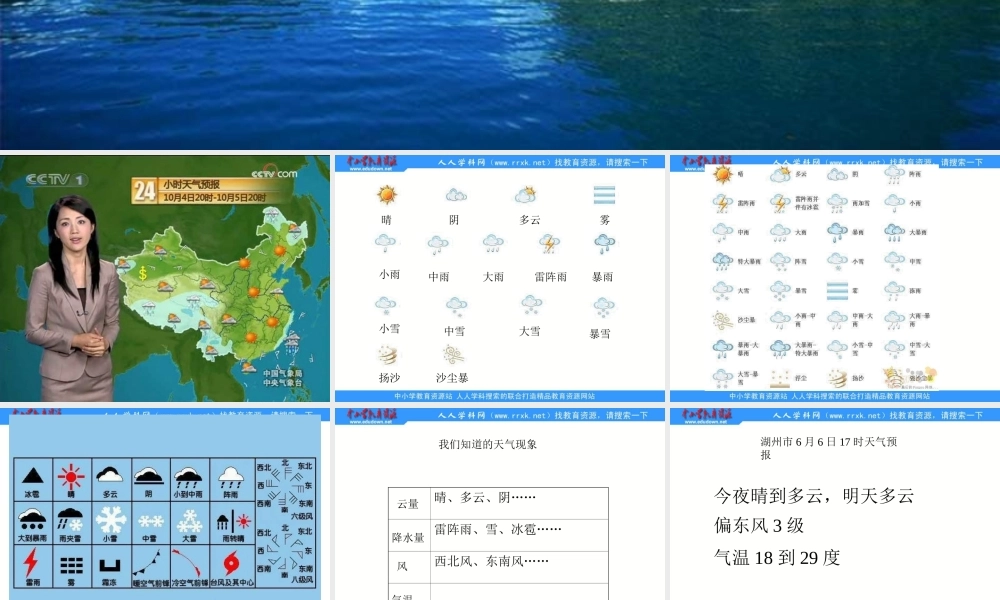 教科小学科学四上《1.1、我们关心天气》PPT课件(3)【加微信公众号 jiaoxuewuyou 九折优惠 qq 1119139686】.ppt