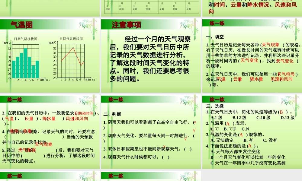 教科小学科学四上《1.2、天气日历》PPT课件(9)【加微信公众号 jiaoxuewuyou 九折优惠 qq 1119139686】.ppt