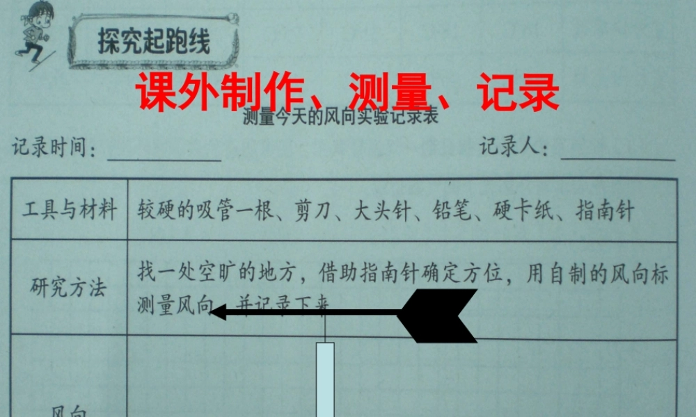 教科小学科学四上《1.4、风向和风速》PPT课件(4)【加微信公众号 jiaoxuewuyou 九折优惠 qq 1119139686】.ppt