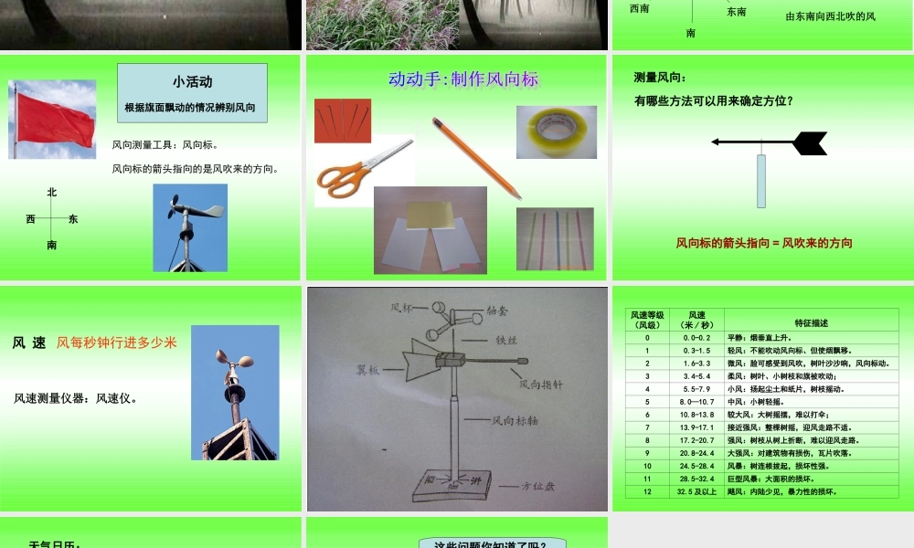 教科小学科学四上《1.4、风向和风速》PPT课件(8)【加微信公众号 jiaoxuewuyou 九折优惠 qq 1119139686】.ppt
