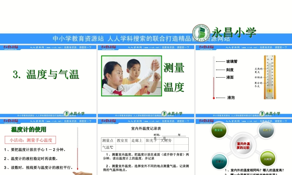 教科小学科学四上《1.3、温度与气温》PPT课件(5)【加微信公众号 jiaoxuewuyou 九折优惠 qq 1119139686】.ppt