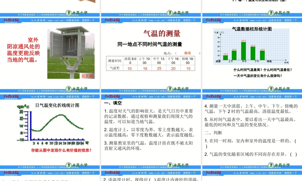 教科小学科学四上《1.3、温度与气温》PPT课件(5)【加微信公众号 jiaoxuewuyou 九折优惠 qq 1119139686】.ppt