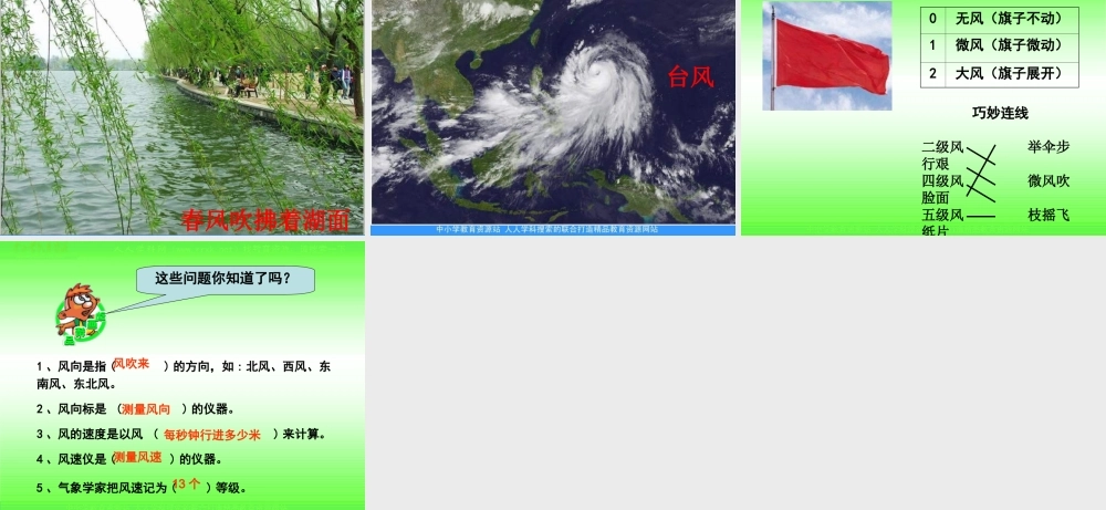 教科小学科学四上《1.4、风向和风速》PPT课件(3)【加微信公众号 jiaoxuewuyou 九折优惠 qq 1119139686】.ppt