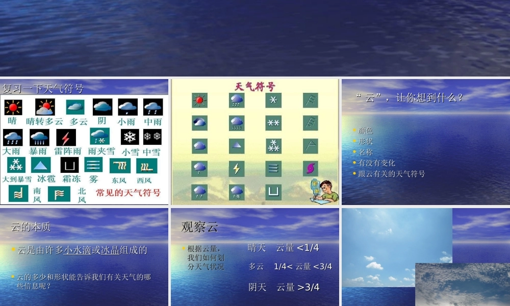 教科小学科学四上《1.6、云的观测》PPT课件(6)【加微信公众号 jiaoxuewuyou 九折优惠 qq 1119139686】.ppt