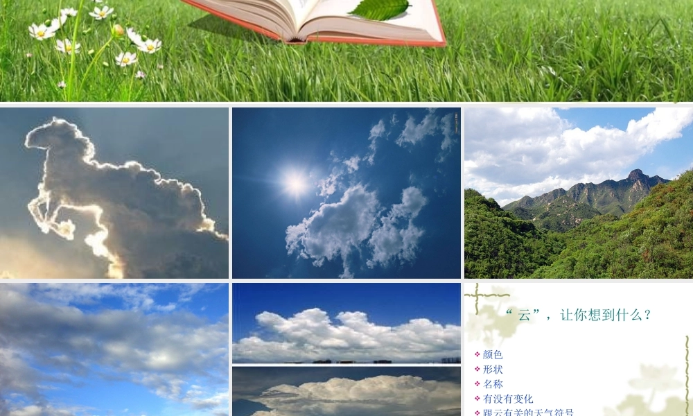 教科小学科学四上《1.6、云的观测》PPT课件(14)【加微信公众号 jiaoxuewuyou 九折优惠 qq 1119139686】.ppt