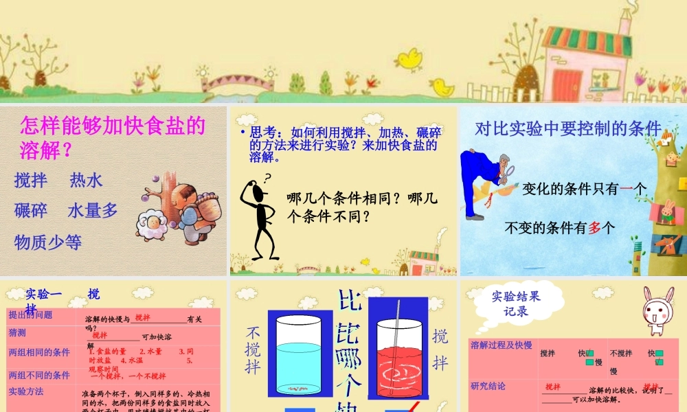 教科小学科学四上《2.5、溶解的快与慢》PPT课件(9)【加微信公众号 jiaoxuewuyou 九折优惠 qq 1119139686】.ppt