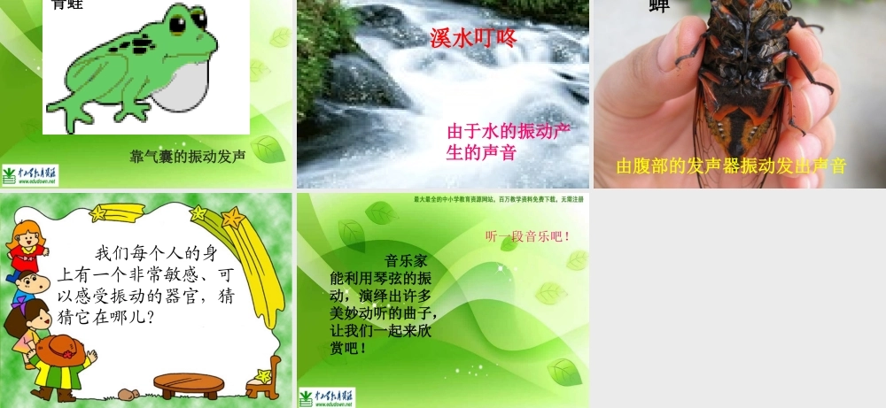 教科小学科学四上《3.2、声音是怎样产生的》PPT课件(7)【加微信公众号 jiaoxuewuyou 九折优惠 qq 1119139686】.ppt