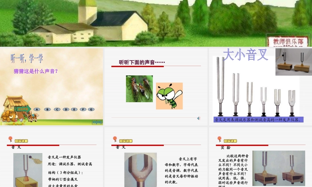 教科小学科学四上《3.1、听听声音》PPT课件(8)【加微信公众号 jiaoxuewuyou 九折优惠 qq 1119139686】.ppt