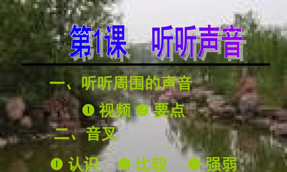 教科小学科学四上《3.1、听听声音》PPT课件(9)【加微信公众号 jiaoxuewuyou 九折优惠 qq 1119139686】.ppt