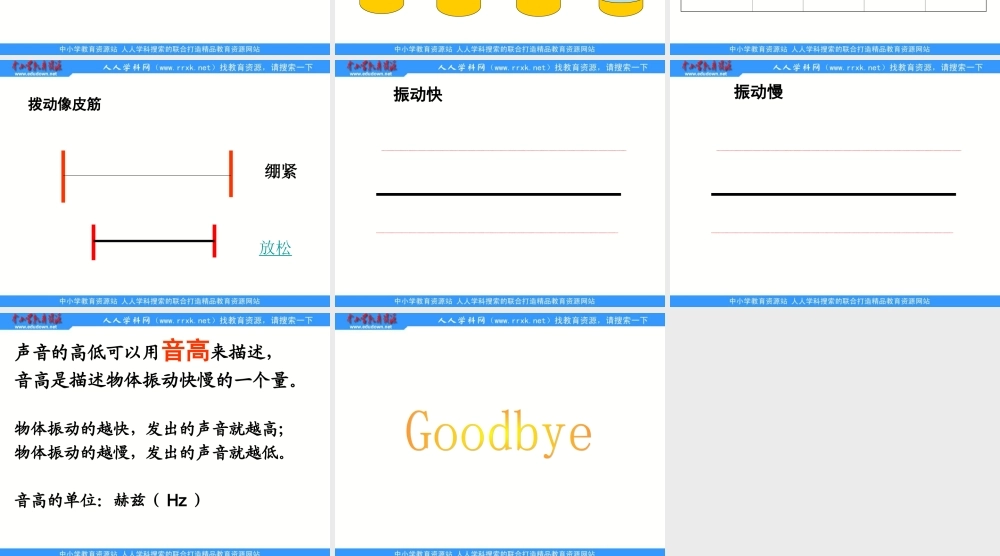 教科小学科学四上《3.3、声音的变化》PPT课件(1)【加微信公众号 jiaoxuewuyou 九折优惠 qq 1119139686】.ppt