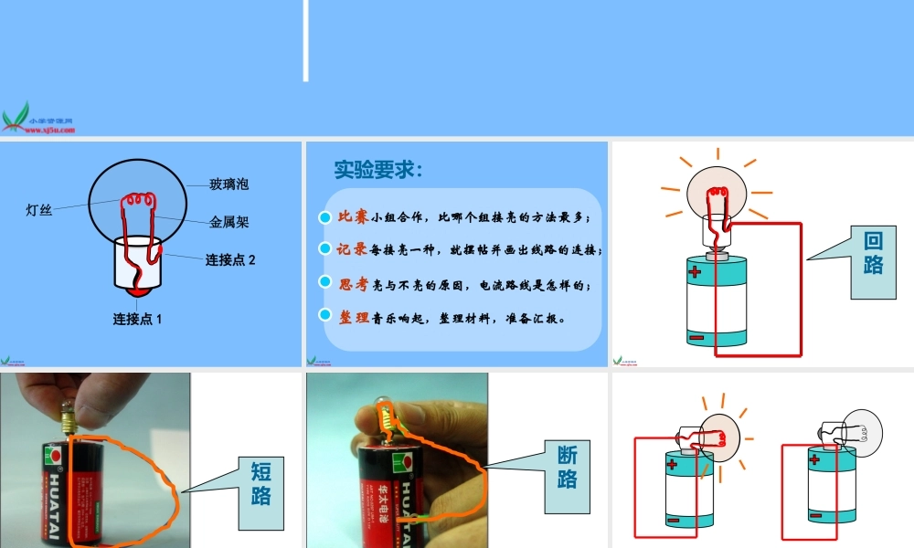 教科小学科学四下《1.2.点亮小灯泡》PPT课件(2)【加微信公众号 jiaoxuewuyou 九折优惠 qq 1119139686】.ppt