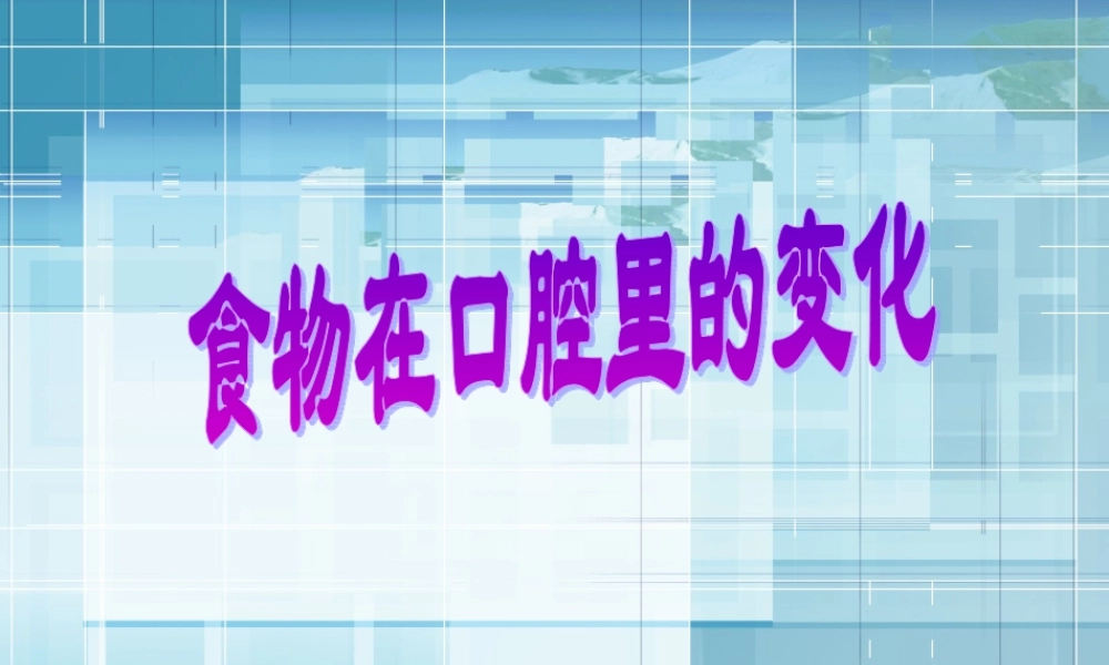 教科小学科学四上《4.6、食物口腔里的变化》PPT课件(8)【加微信公众号 jiaoxuewuyou 九折优惠 qq 1119139686】.ppt