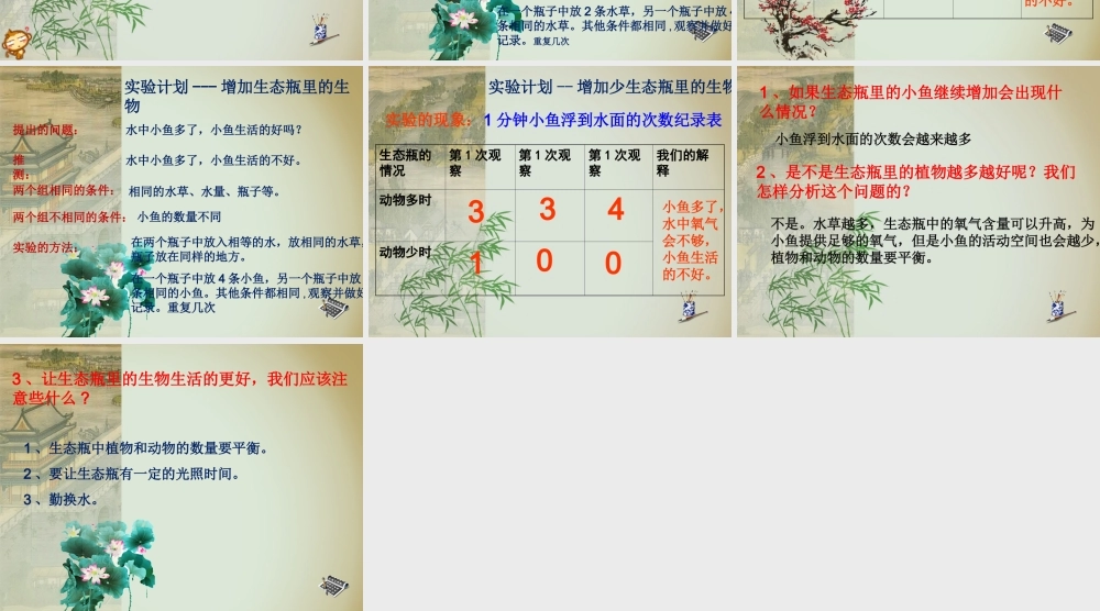 教科小学科学五上《1.7、改变生态瓶》PPT课件(1)【加微信公众号 jiaoxuewuyou 九折优惠 qq 1119139686】.ppt