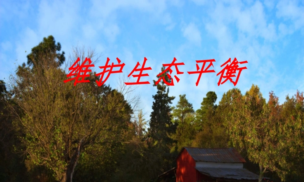 教科小学科学五上《1.8、维护生态平衡》PPT课件(11)【加微信公众号 jiaoxuewuyou 九折优惠 qq 1119139686】.ppt