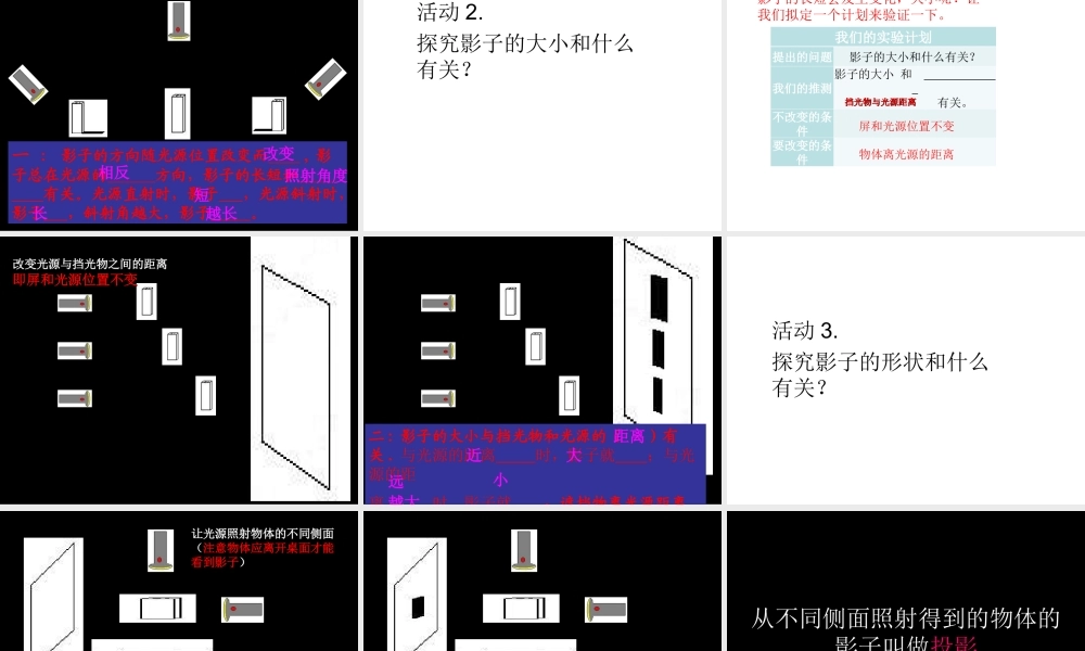教科小学科学五上《2.1、光和影》PPT课件(2)【加微信公众号 jiaoxuewuyou 九折优惠 qq 1119139686】.ppt