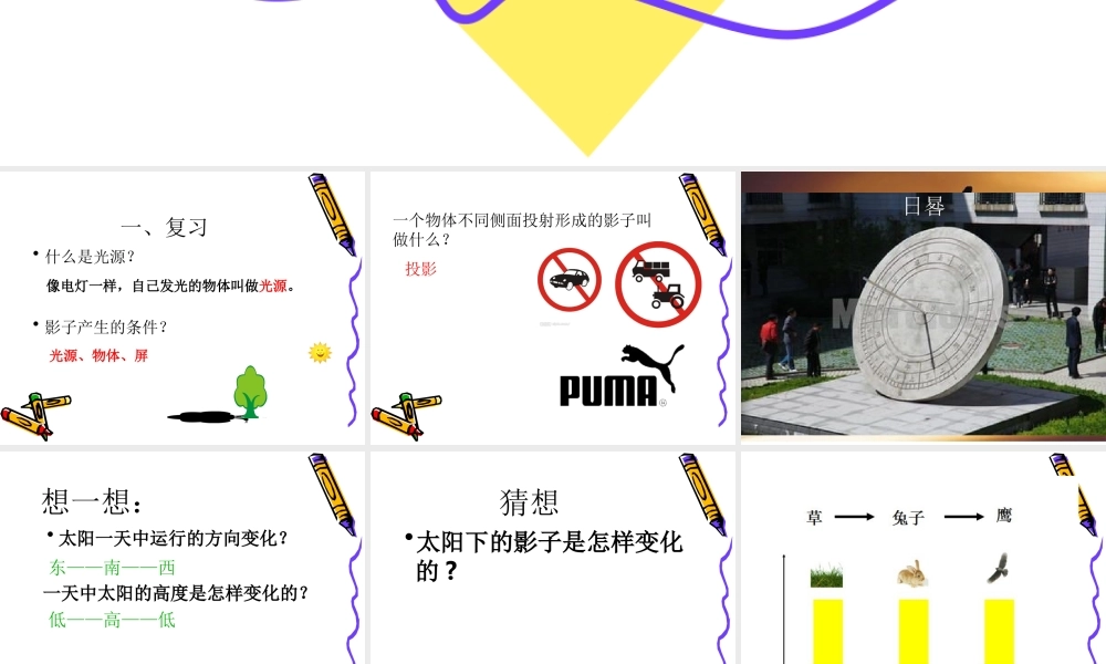 教科小学科学五上《2.2、阳光下的影子》PPT课件(5)【加微信公众号 jiaoxuewuyou 九折优惠 qq 1119139686】.ppt