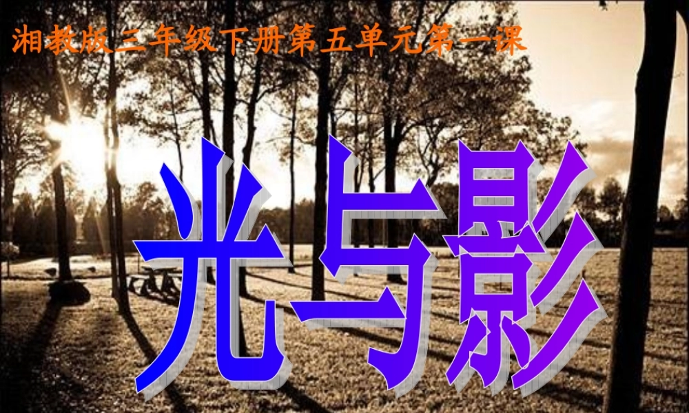 教科小学科学五上《2.1、光和影》PPT课件(6)【加微信公众号 jiaoxuewuyou 九折优惠 qq 1119139686】.ppt