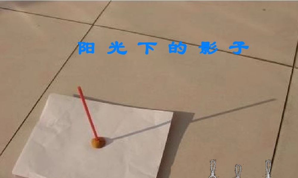 教科小学科学五上《2.2、阳光下的影子》PPT课件(4)【加微信公众号 jiaoxuewuyou 九折优惠 qq 1119139686】.ppt