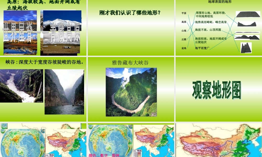 教科小学科学五上《3.1、地球表面的地形》PPT课件(8)【加微信公众号 jiaoxuewuyou 九折优惠 qq 1119139686】.ppt