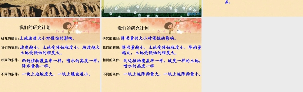 教科小学科学五上《3.5、雨水对土地的侵蚀》PPT课件(8)【加微信公众号 jiaoxuewuyou 九折优惠 qq 1119139686】.ppt