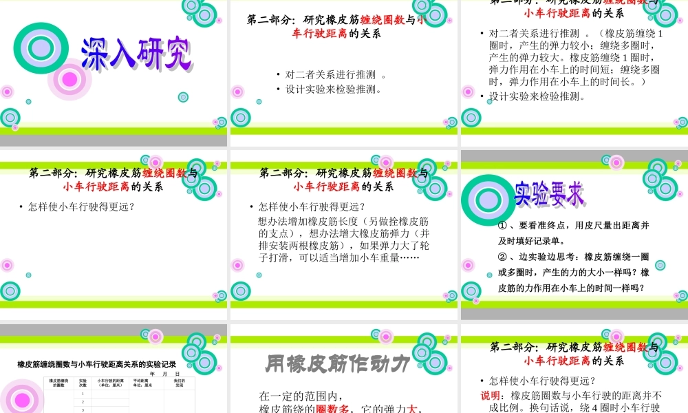 教科小学科学五上《4.2、用橡皮筋作动力》PPT课件(5)【加微信公众号 jiaoxuewuyou 九折优惠 qq 1119139686】.ppt